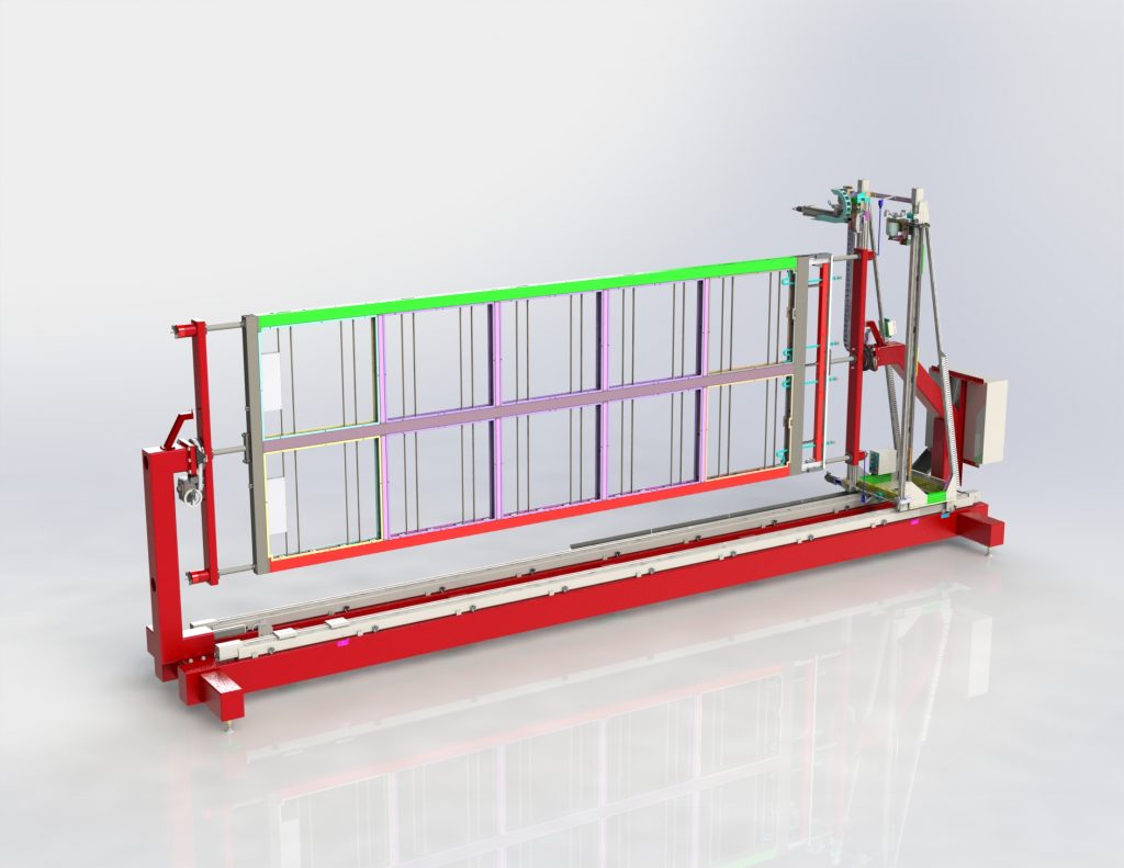 A CAD render of the DUNE APA