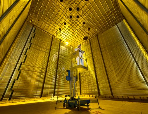 Image of inside the DUNE project