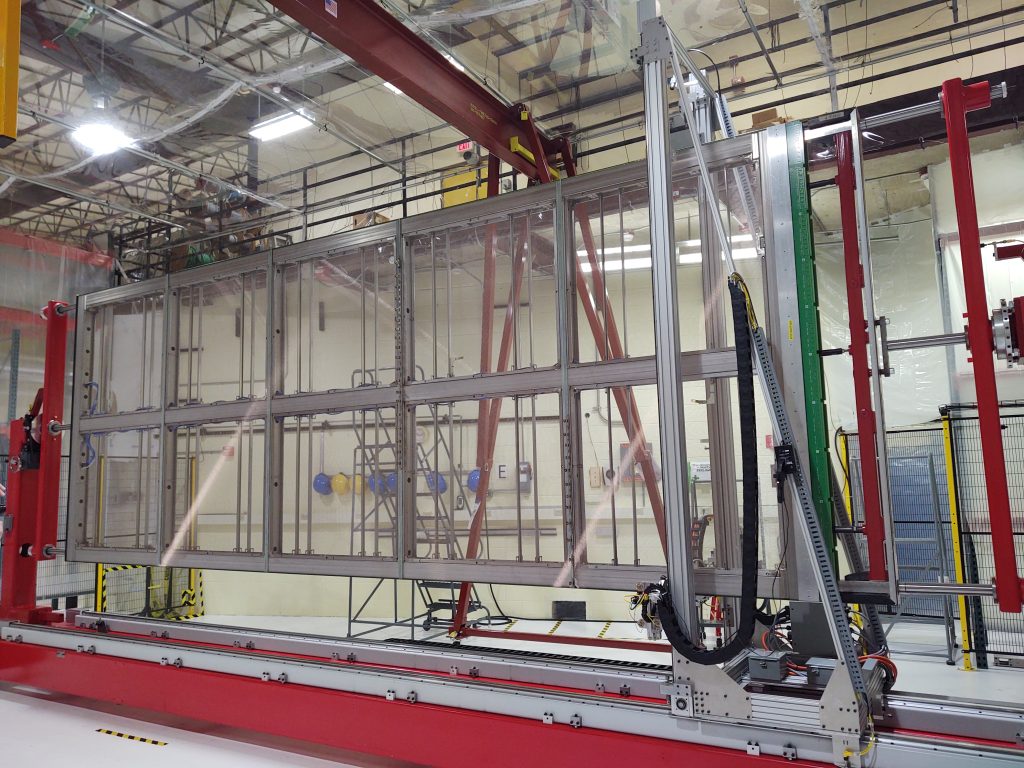The DUNE APA in a large facility.